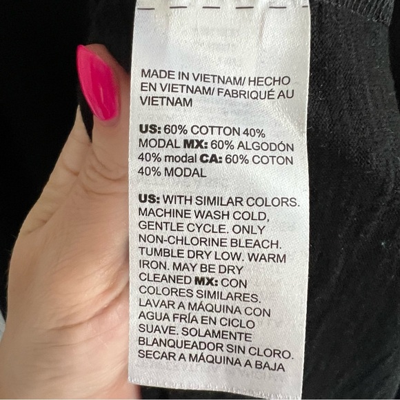 Chico's Cotton Black Maxi Dress - Picture 3 of 4